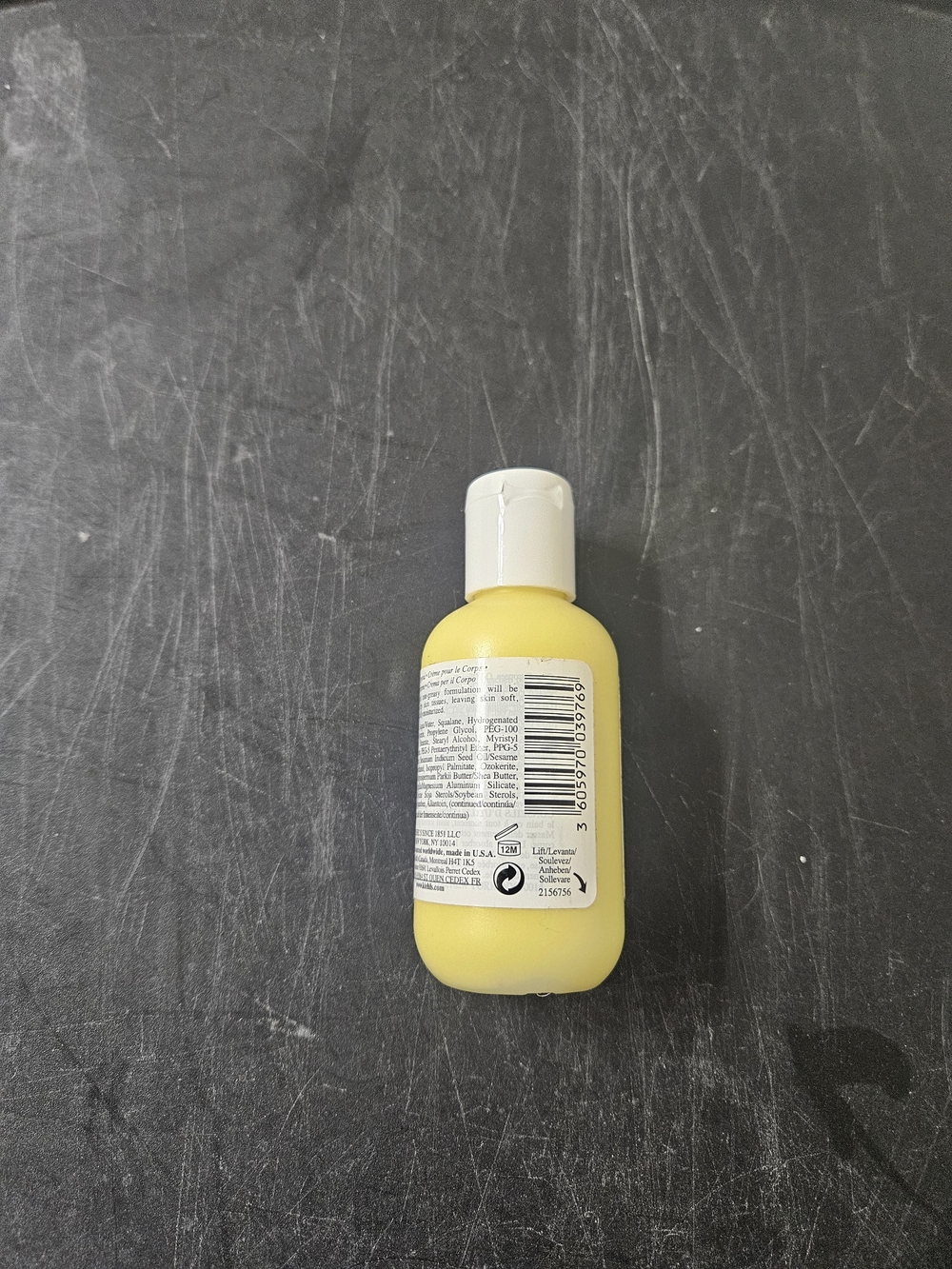 Kiehl's Crème de Corps Travel Lotion - Pale Yellow Bottle - Picture 9 of 10
